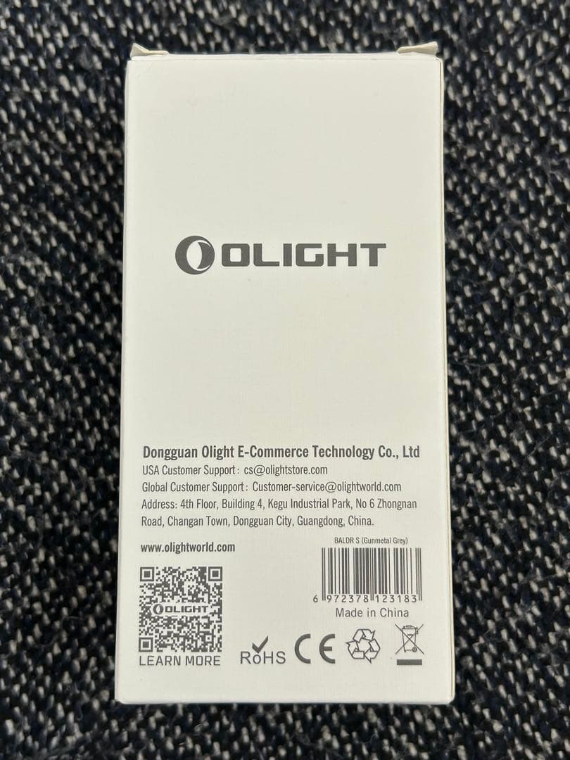 OLIGHT (オーライト) BALDR S : ガンメタルグレー ★限定品★