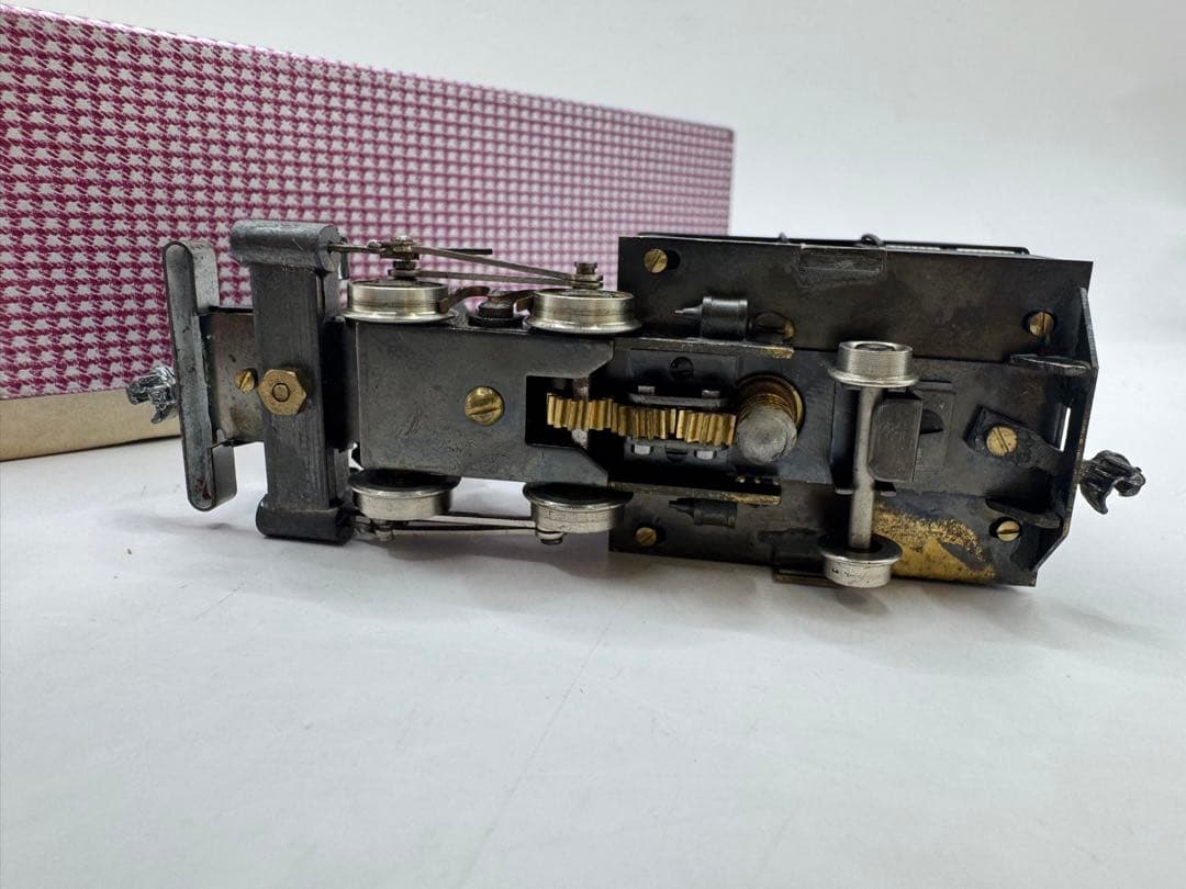 美品 鉄道模型 つぼみ堂模型店「木曽森林鉄道 機関車」 HOゲージ 箱付き