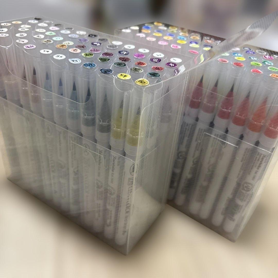 呉竹 ZIG クリーンカラーリアルブラッシュ 120色セット RB-6000AT