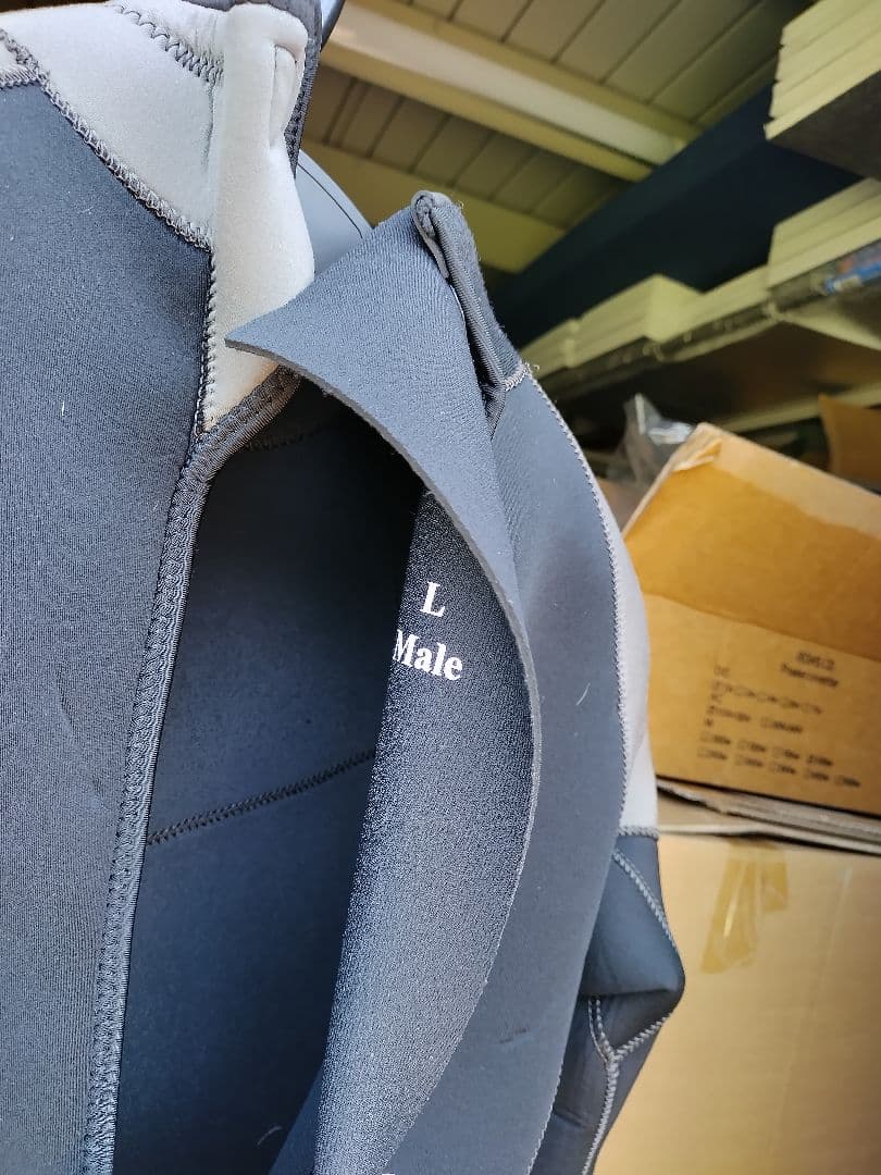 Hela i Waho フルスーツ ウェットスーツ 黒/グレー 2着セット