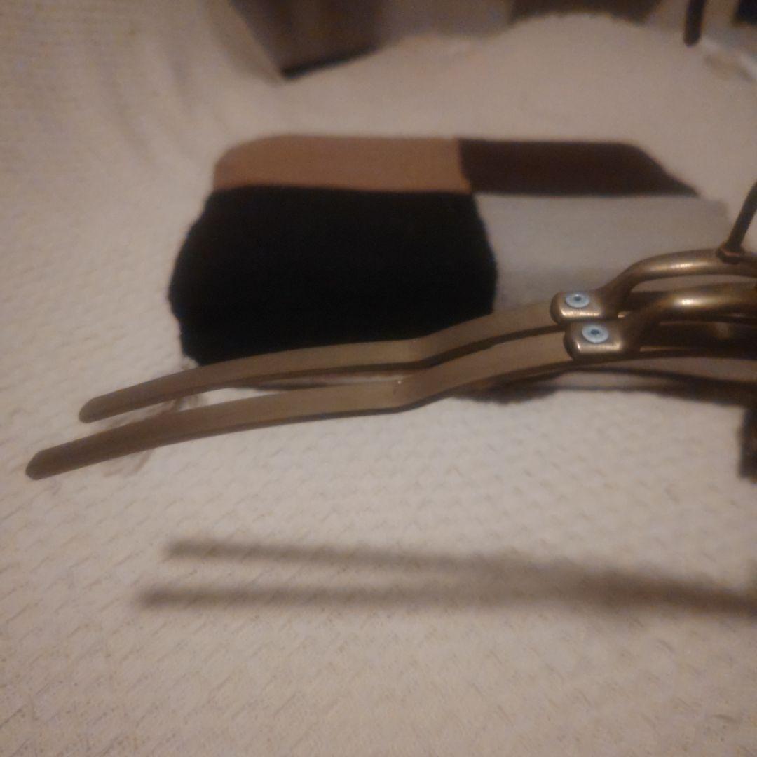 水田典寿　真鍮　ハンガー