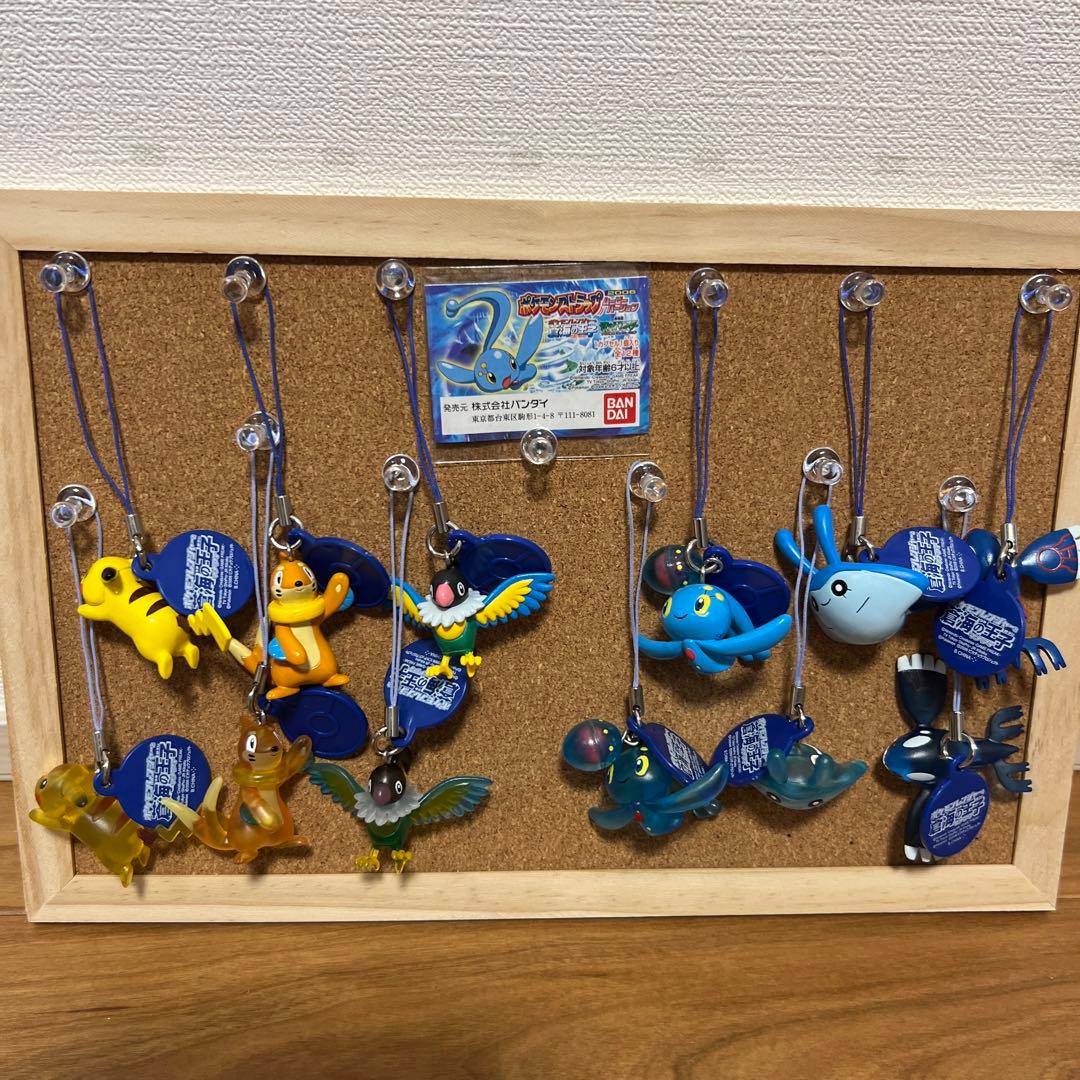 ポケモンストラップ　ムービーバージョン　蒼海の王子マナフィ　全12種