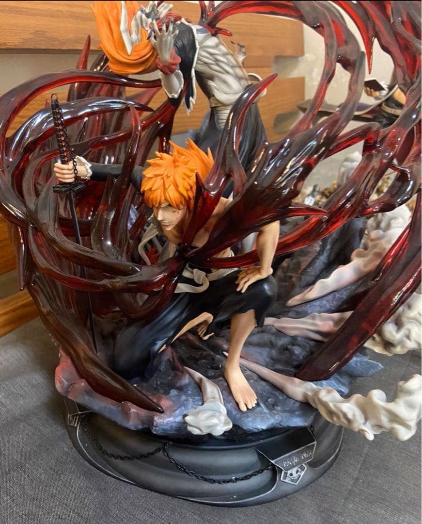 BLEACH 黒崎一護 ガレージキット ガレキ スタチュー⑤①X