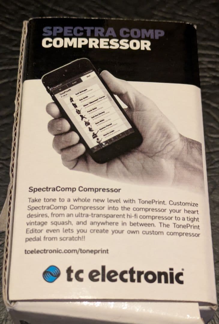 tc electronic コンプレッサー　ベース　エフェクター　おまけ付