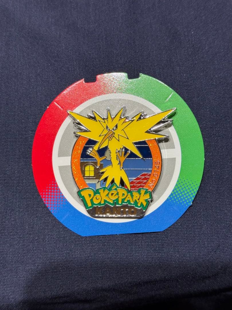 ポケパークカントー ピンバッジ サンダー24時間以内発送