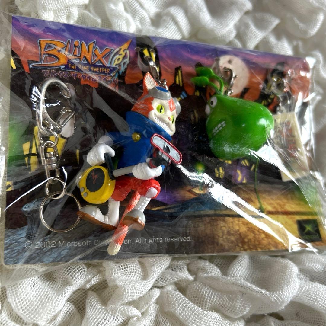 希少 ブリンクス・ザ・タイムスイパー キーホルダー XBOX 2002年