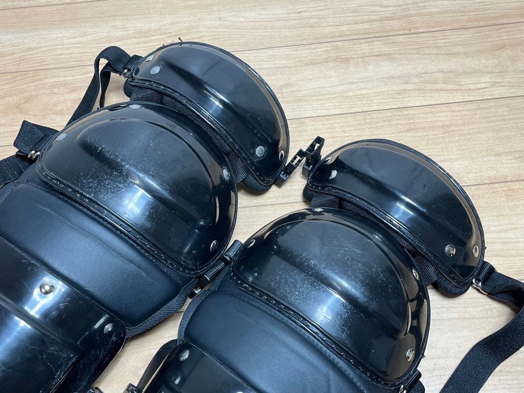 キャッチャー 防具 軟式 ソフトボール 大人用 ミズノ 4点 Mサイズ /良品