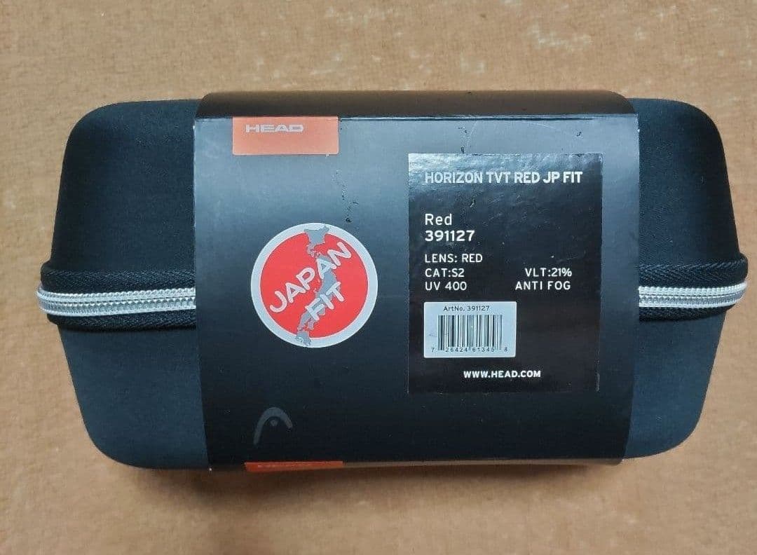 訳有り。新品未使用 保管品 HEAD ヘッド Japan Fit ゴーグル