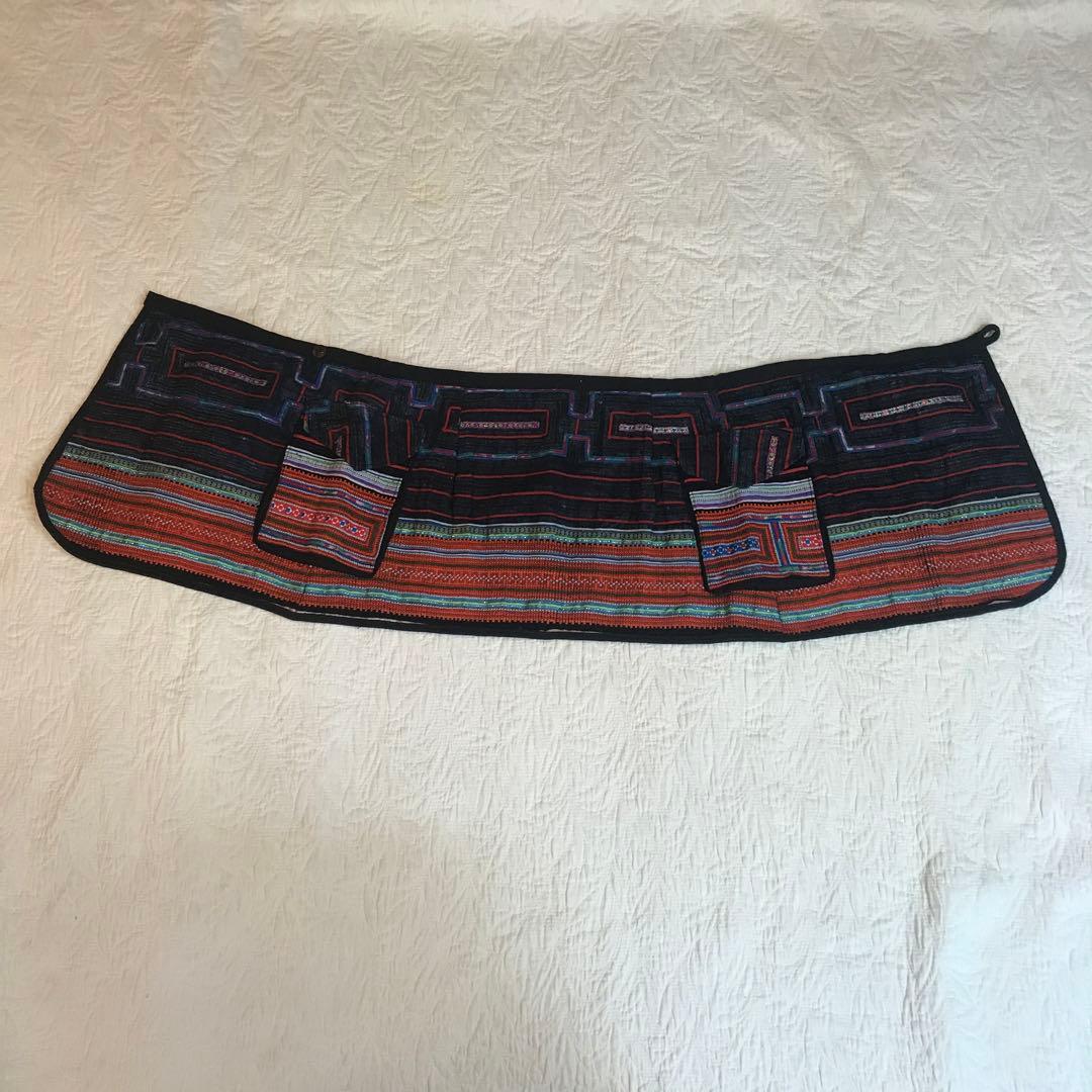 タイ　古布製山岳民族衣装