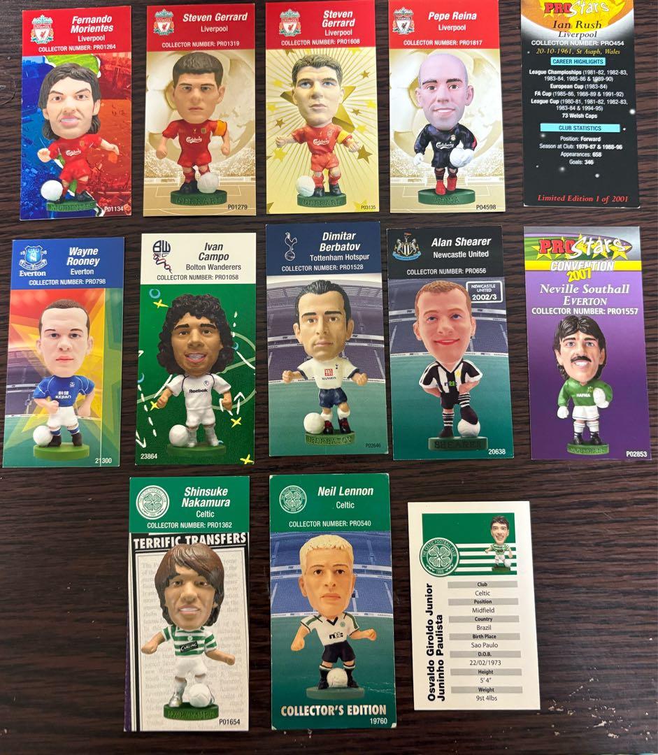 コリンシアン リヴァプール・セルティック・プレミアその他クラブ17体セット