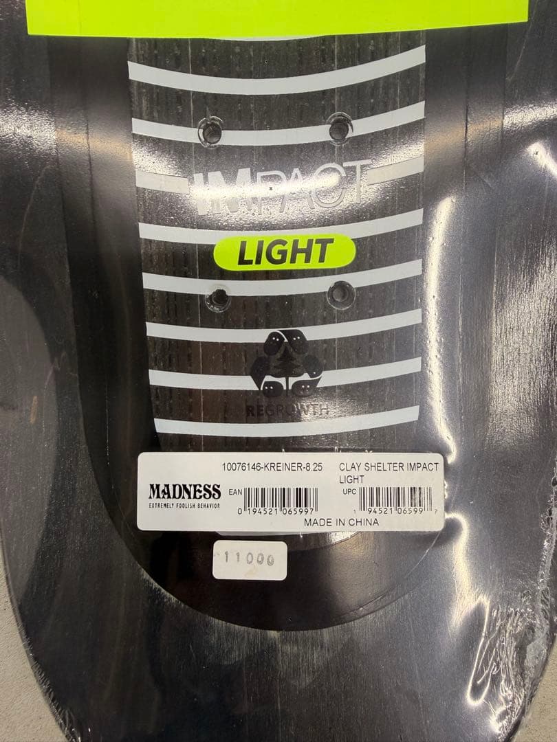 N*L様 新品未使用MADNESSクレイクレイナーモデル 8.25 インパクトラ