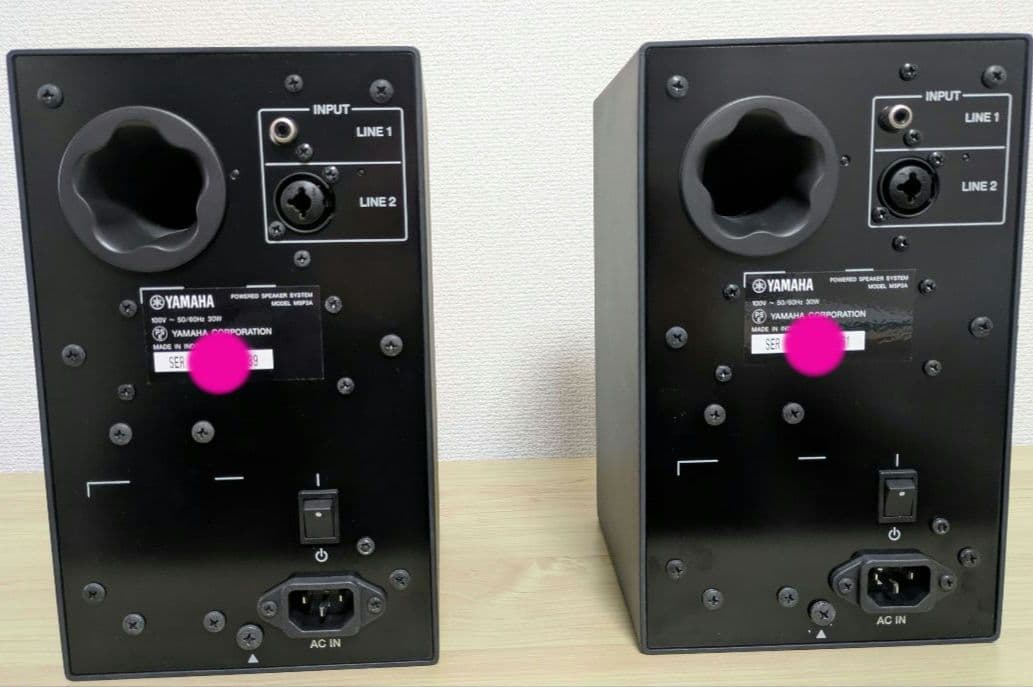 YAMAHA MSP3A　パワードスタジオモニタースピーカー [ペア]