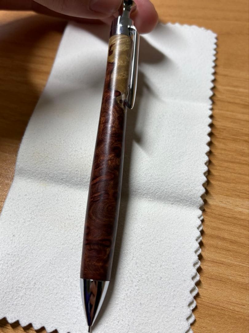 こぶた工房　旧型固定式口金0.5MP 極上+花梨紅白 グロテスク