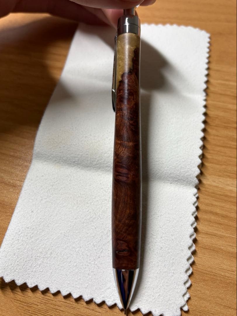 こぶた工房　旧型固定式口金0.5MP 極上+花梨紅白 グロテスク