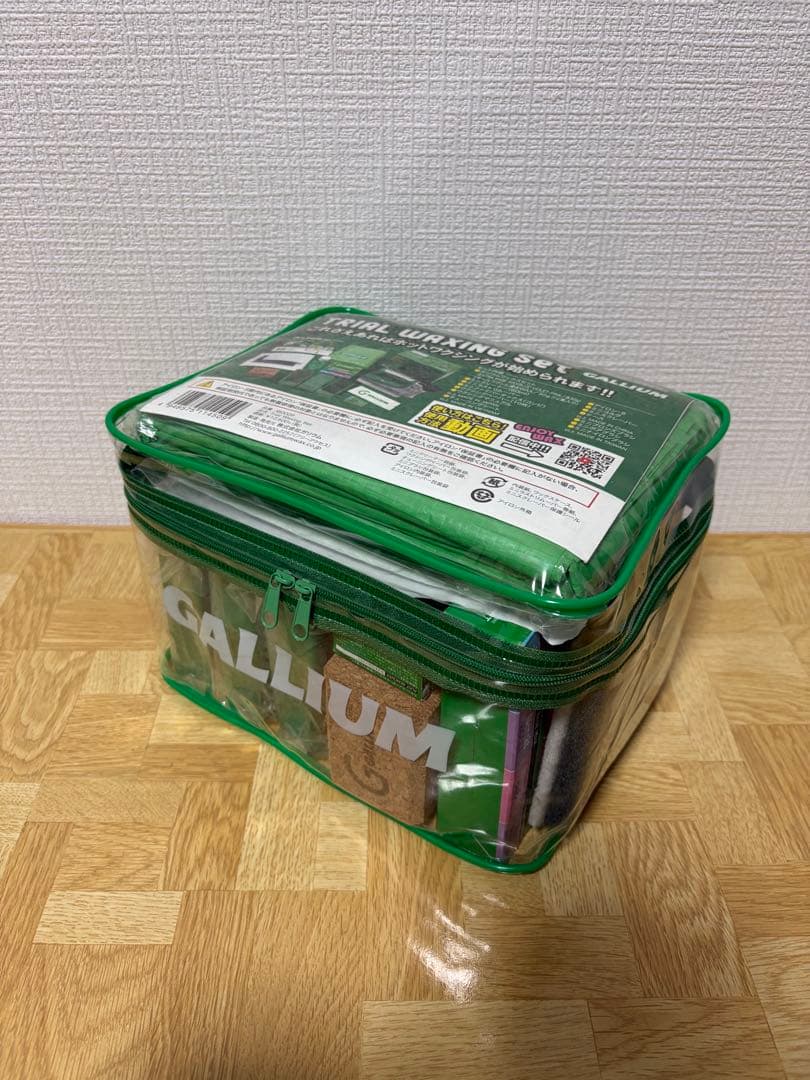 ガリウム　GALLIUM トライアルワクシングセット　ホットワックス　アイロン