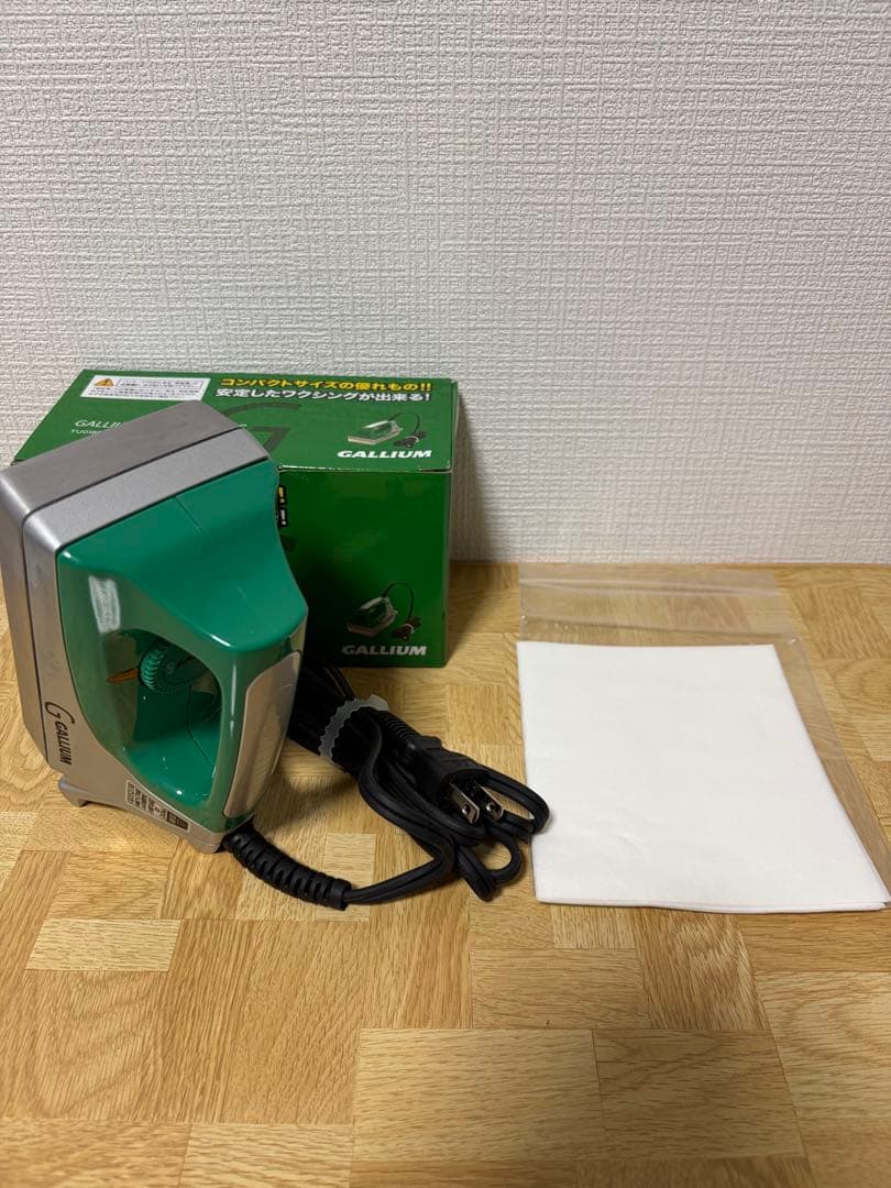 ガリウム　GALLIUM トライアルワクシングセット　ホットワックス　アイロン