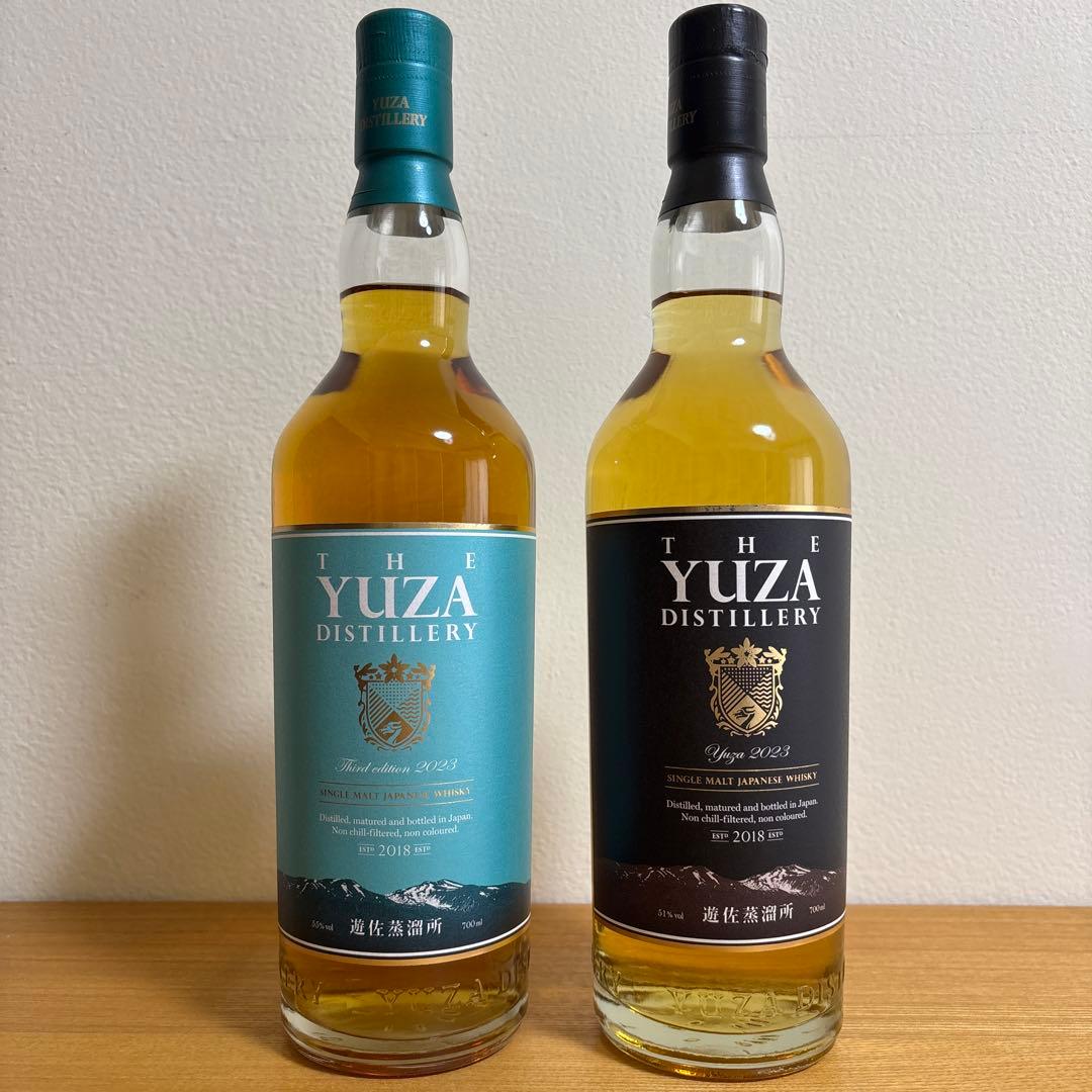 Yuza 遊佐 シングルモルトウイスキー 700ml 2本セット