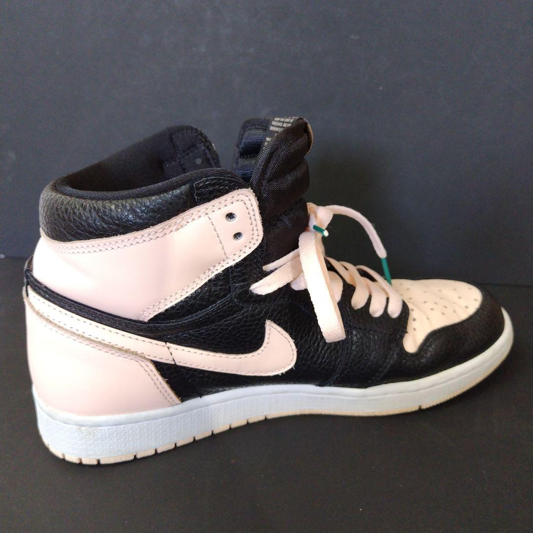 Nike Air Jordan ( エア ジョーダン 1 )黒/ピンク シューズ