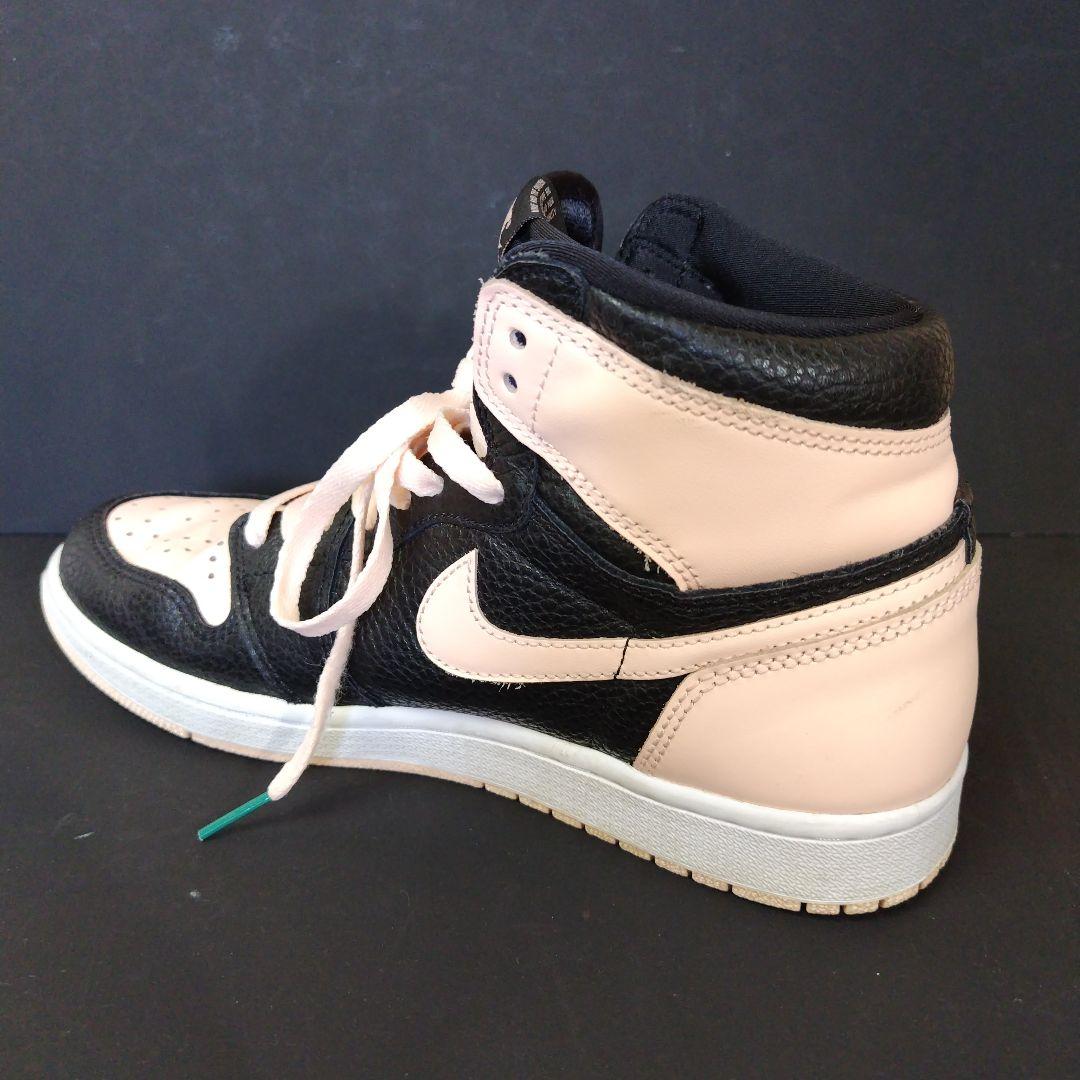 Nike Air Jordan ( エア ジョーダン 1 )黒/ピンク シューズ
