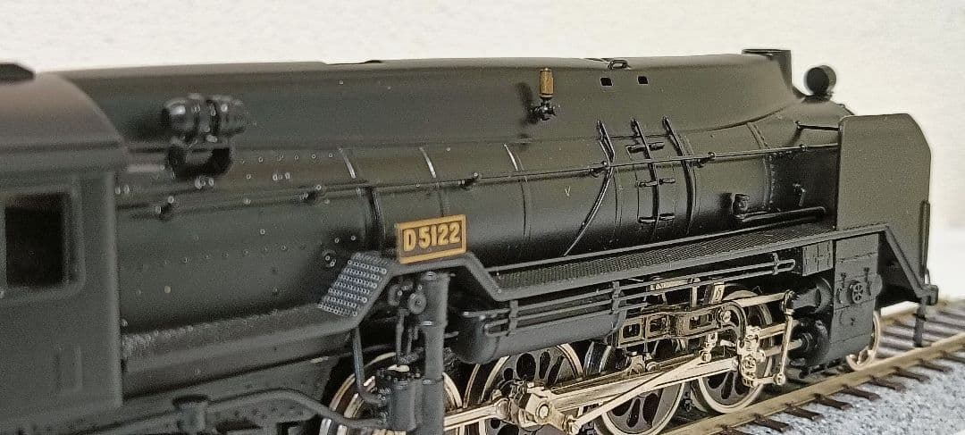 HOゲージ カツミ Ｄ51全流蒸気機関車、カンモーター、メンテナンス済