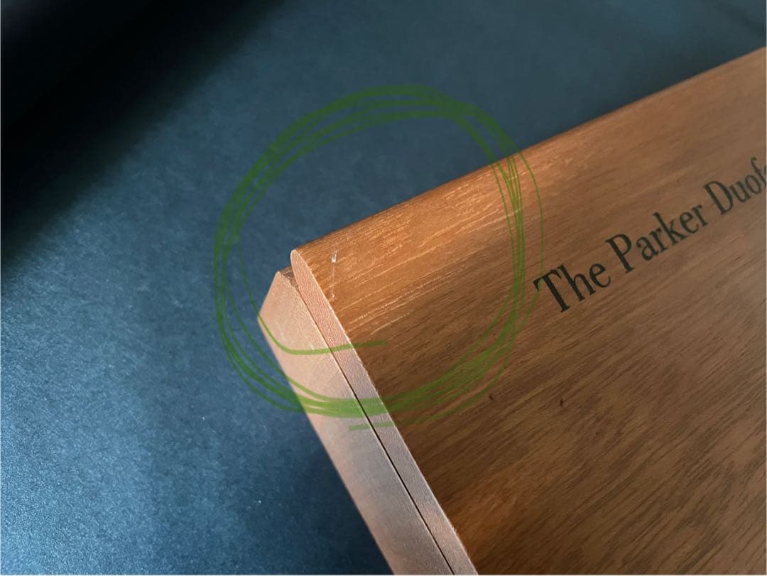 未使用品★パーカー　デュオフォールド センテニアル　万年筆+ボールペン