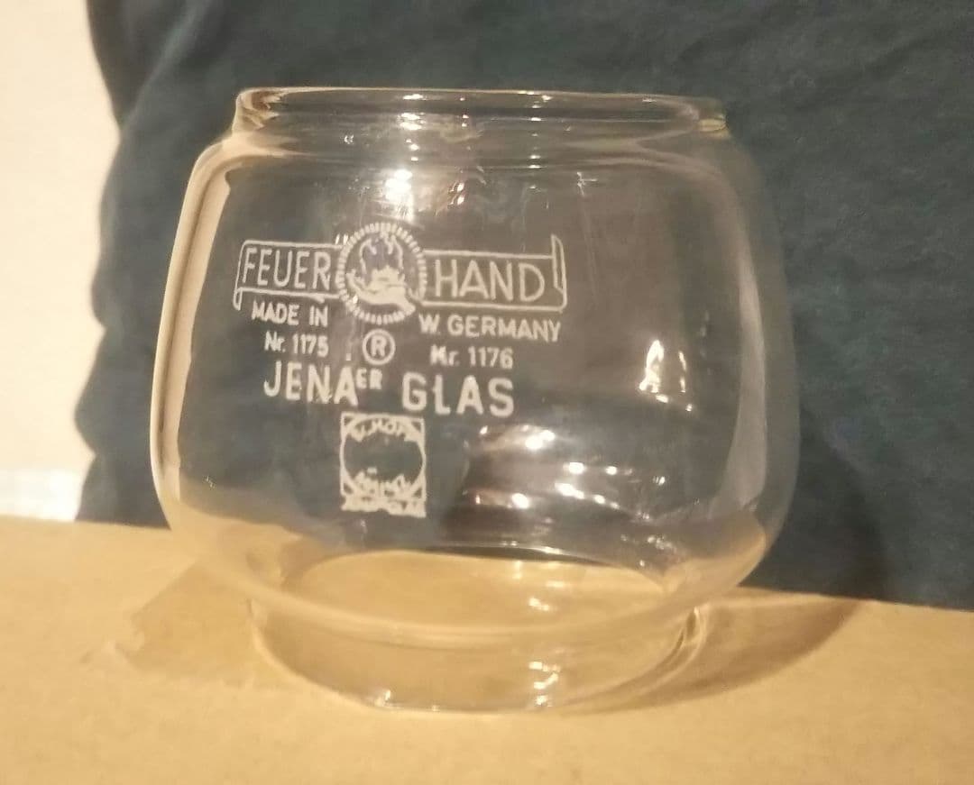 175 176 JENA グラス ホヤ フュアーハンド ランタン グローブ
