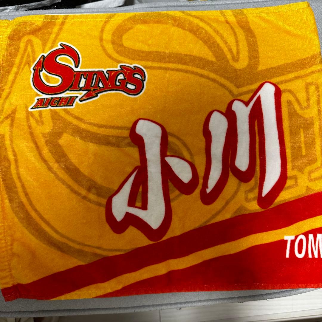 ジェイテクトSTINGS 小川智大　レプリカユニフォーム　タオル