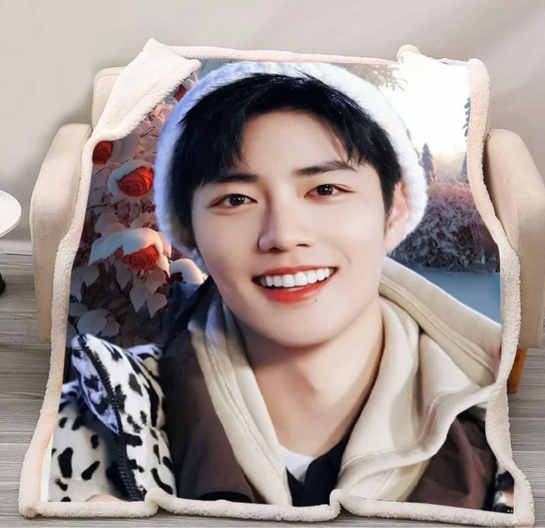 肖戦 陳情令 博君一肖 ブランケット 2層構造 冬向け 厚みあり