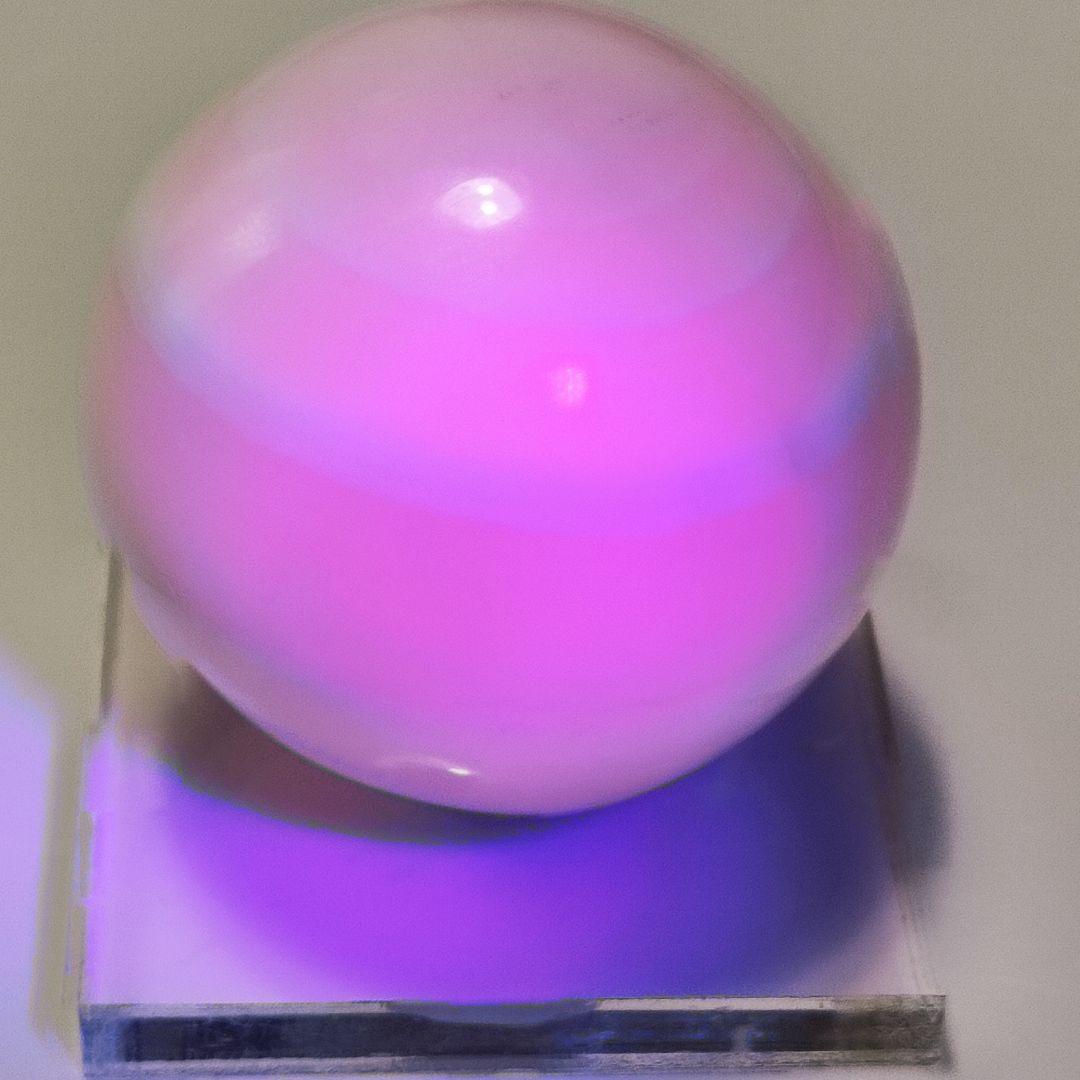 パワーストーン　天然石　ピンクカルサイト　丸玉　直径5cm　162g　No371