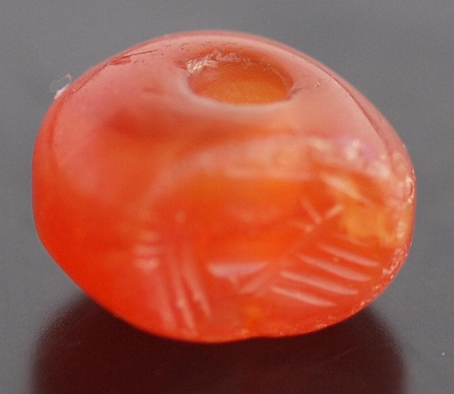 Feefee、ササン朝期（3-7C）の平玉・楕円形のカーネリアン製印章