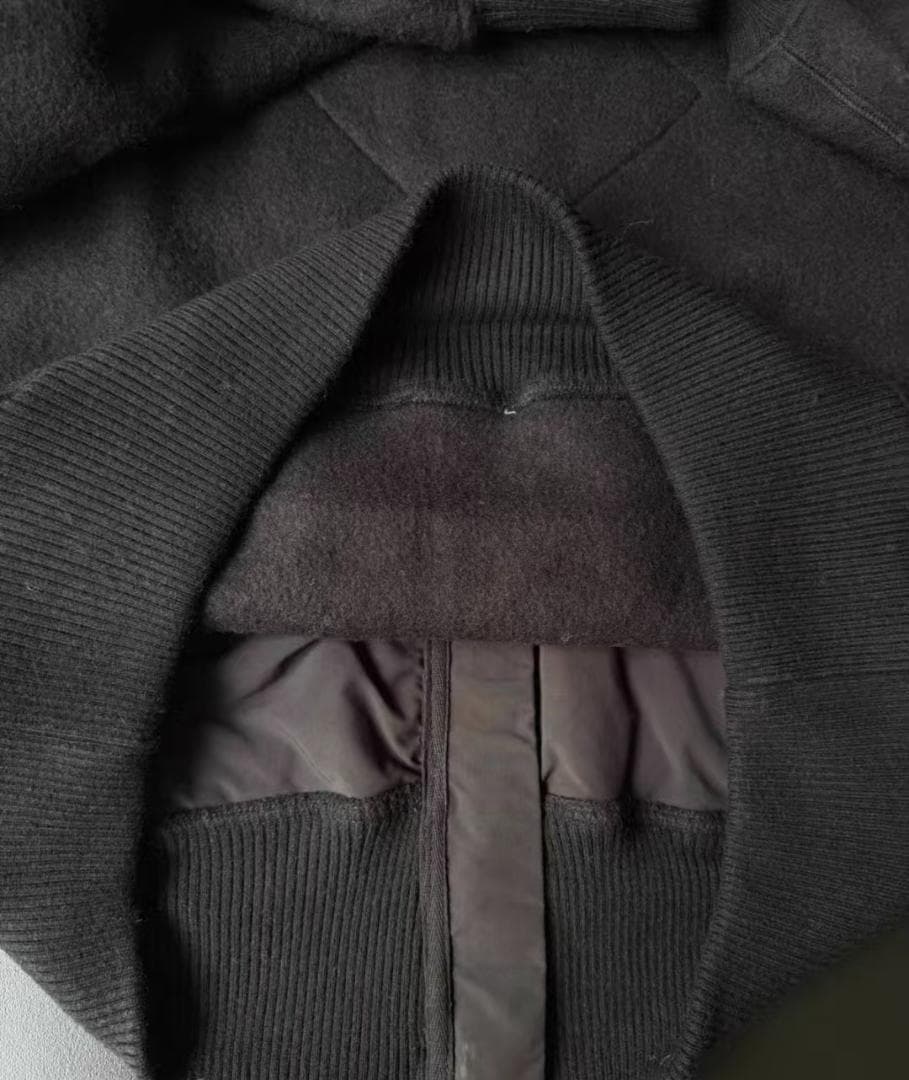  ブラックフリースジャケット