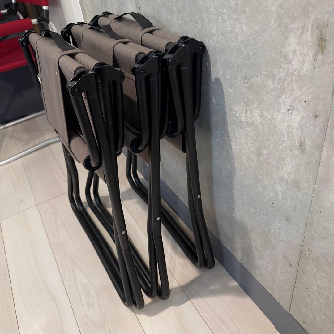 FDチェアワイド グレー 3脚セット