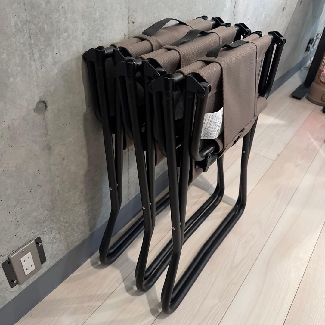 FDチェアワイド グレー 3脚セット