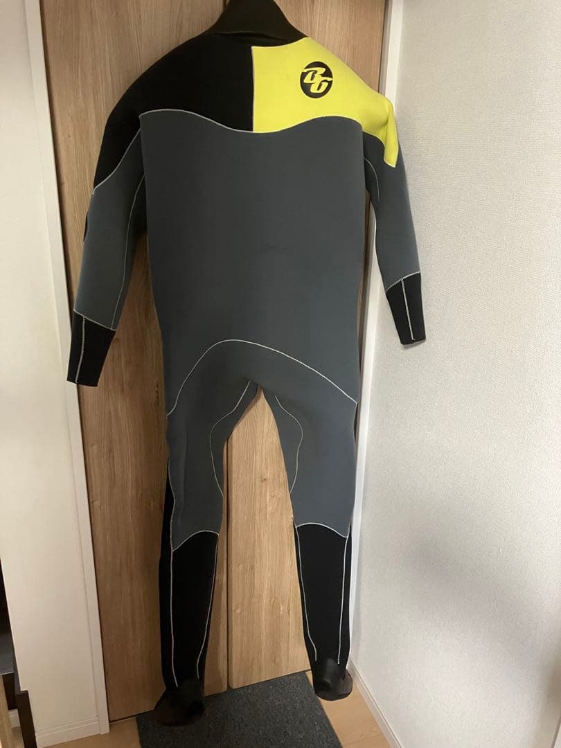 BGZ ドライスーツ　グレー/イエロー