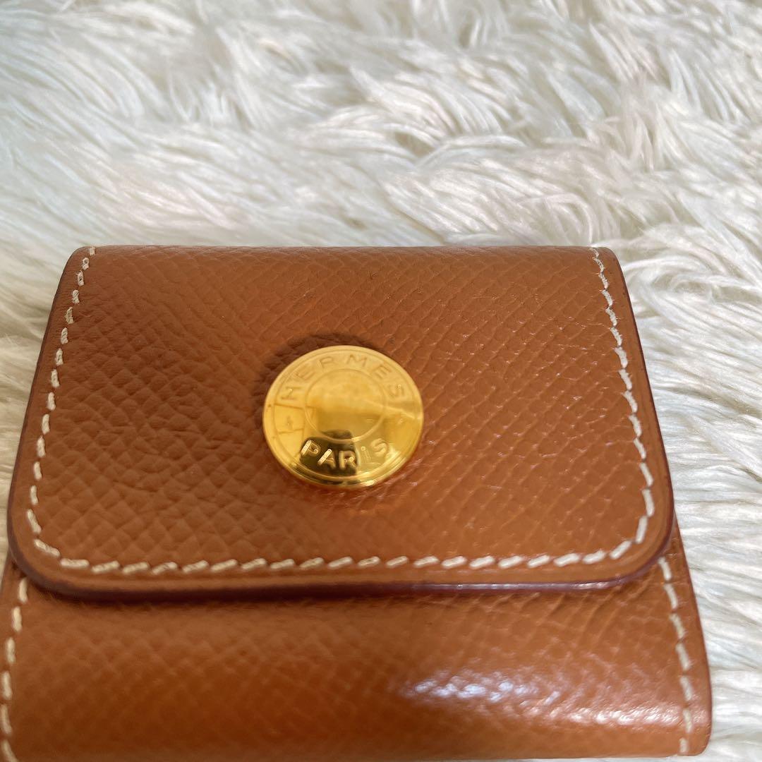 HERMES エルメス レザー 付箋ケース ヴォーエプソン ヴィンテージ