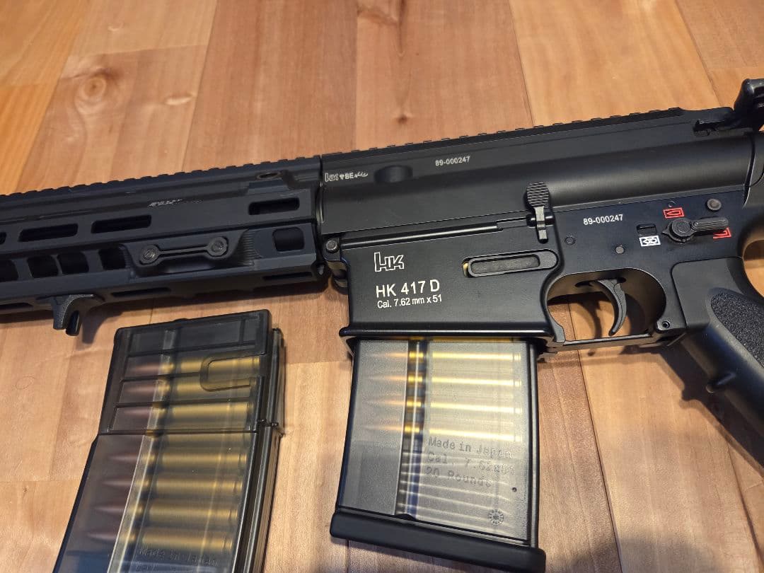 東京マルイ　HK417　ショップ流速フルカスタム　Mlokハンドガード　他多数