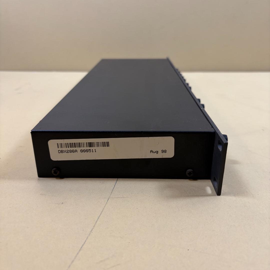 dbx 286A マイクプリアンプ 電源コード付属