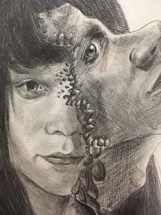 infection 〜感染〜  （鉛筆画） 原画  最終価格