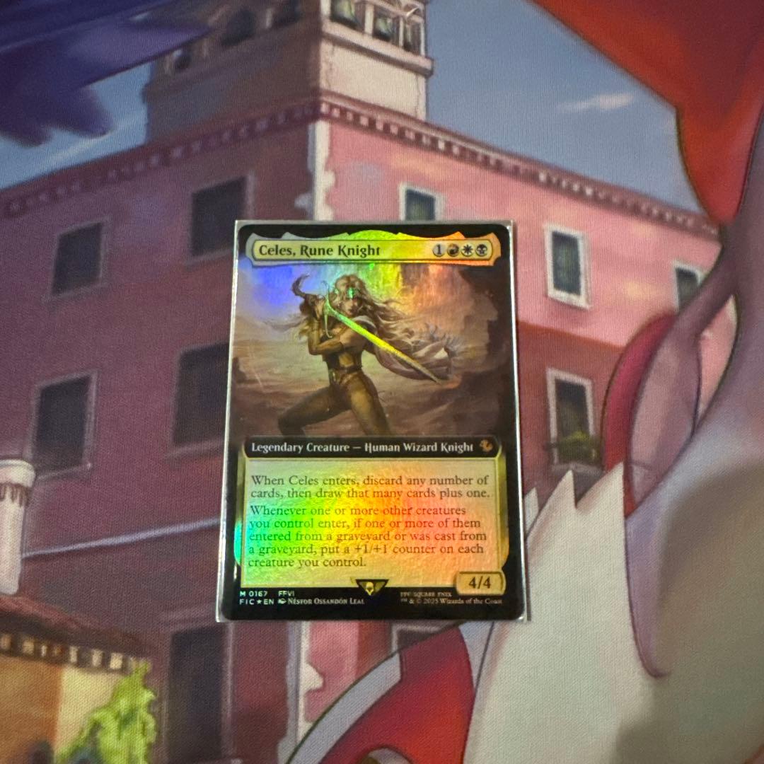 MTG ルーンナイト、セリス 拡張アート Foil 英語