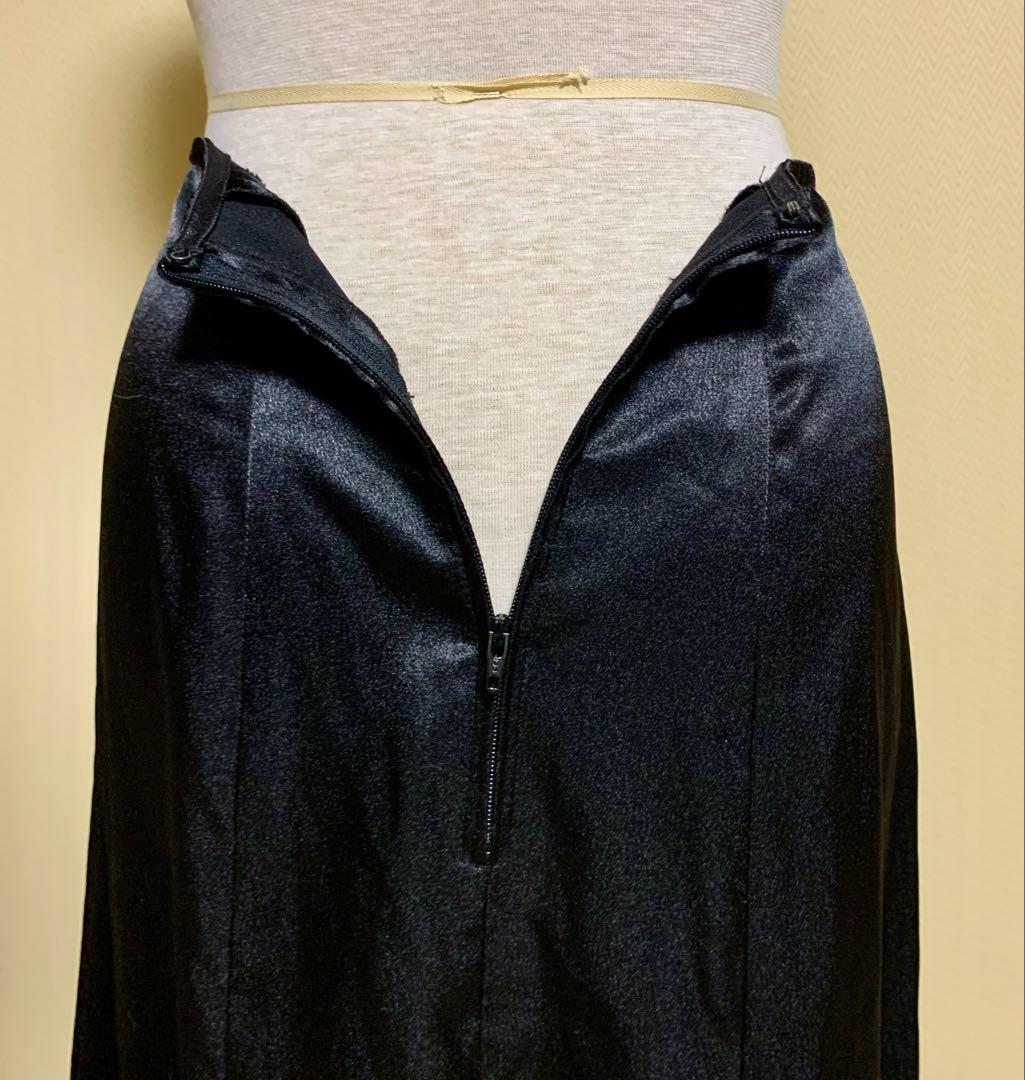 フラメンコ衣装ソニアジョーンズファルダ　黒✖️ドット　サイズM