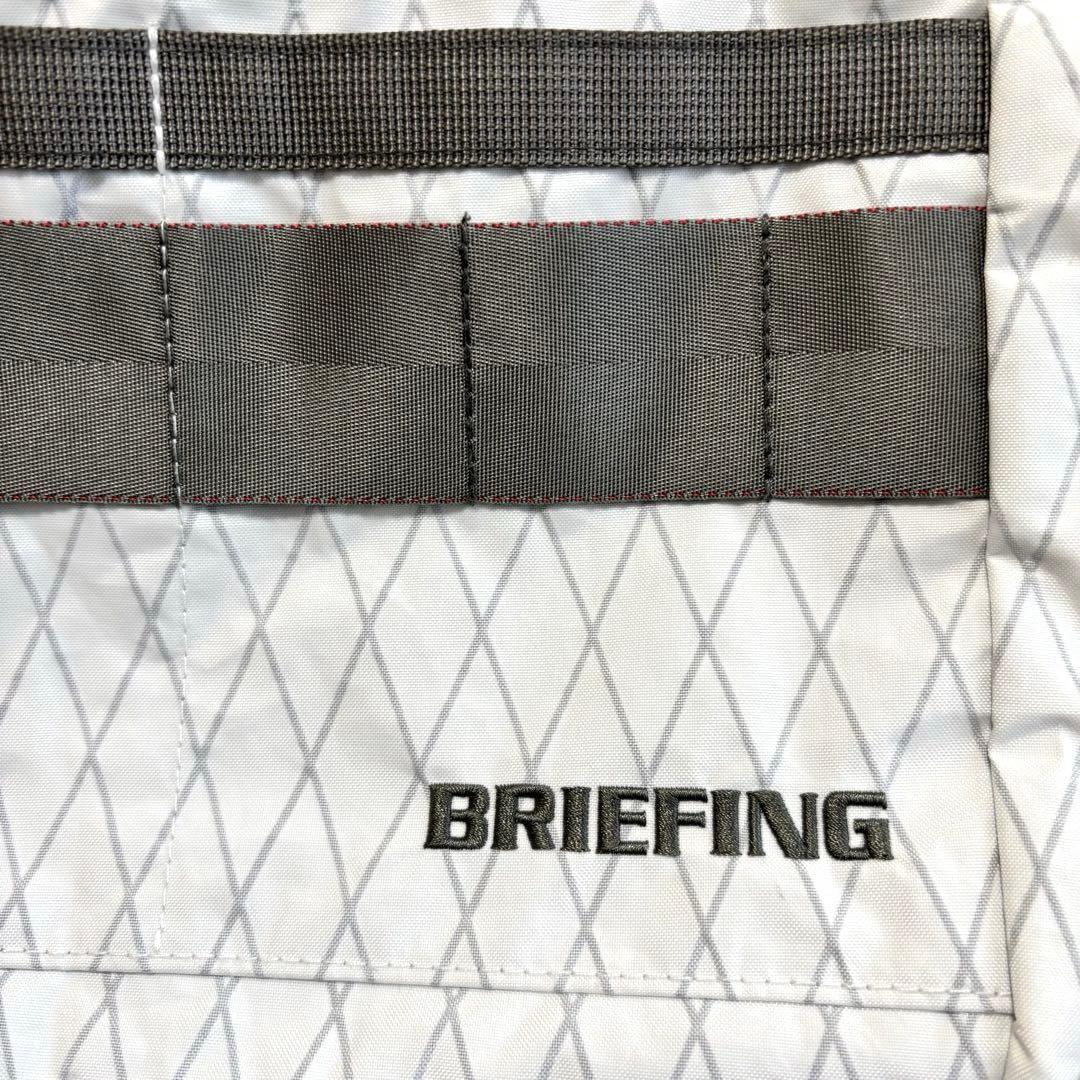 【希少ホワイト系】 BRIEFING 防水性素材 ブリーフィング カートバッグ