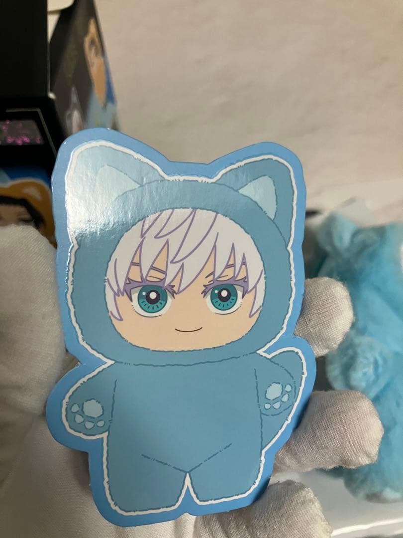 EAKI 呪術廻戦 海外限定 猫耳ぬいぐるみ 五条悟　シークレット 正規品 箱有