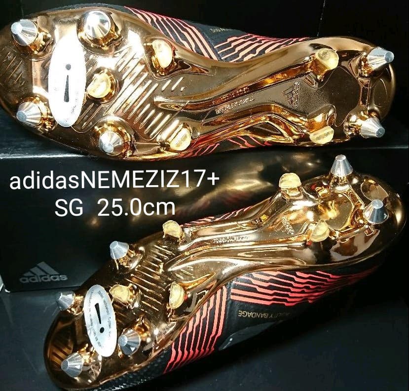 【新品・未使用】adidasNEMEZIZ17+SG25.0cm