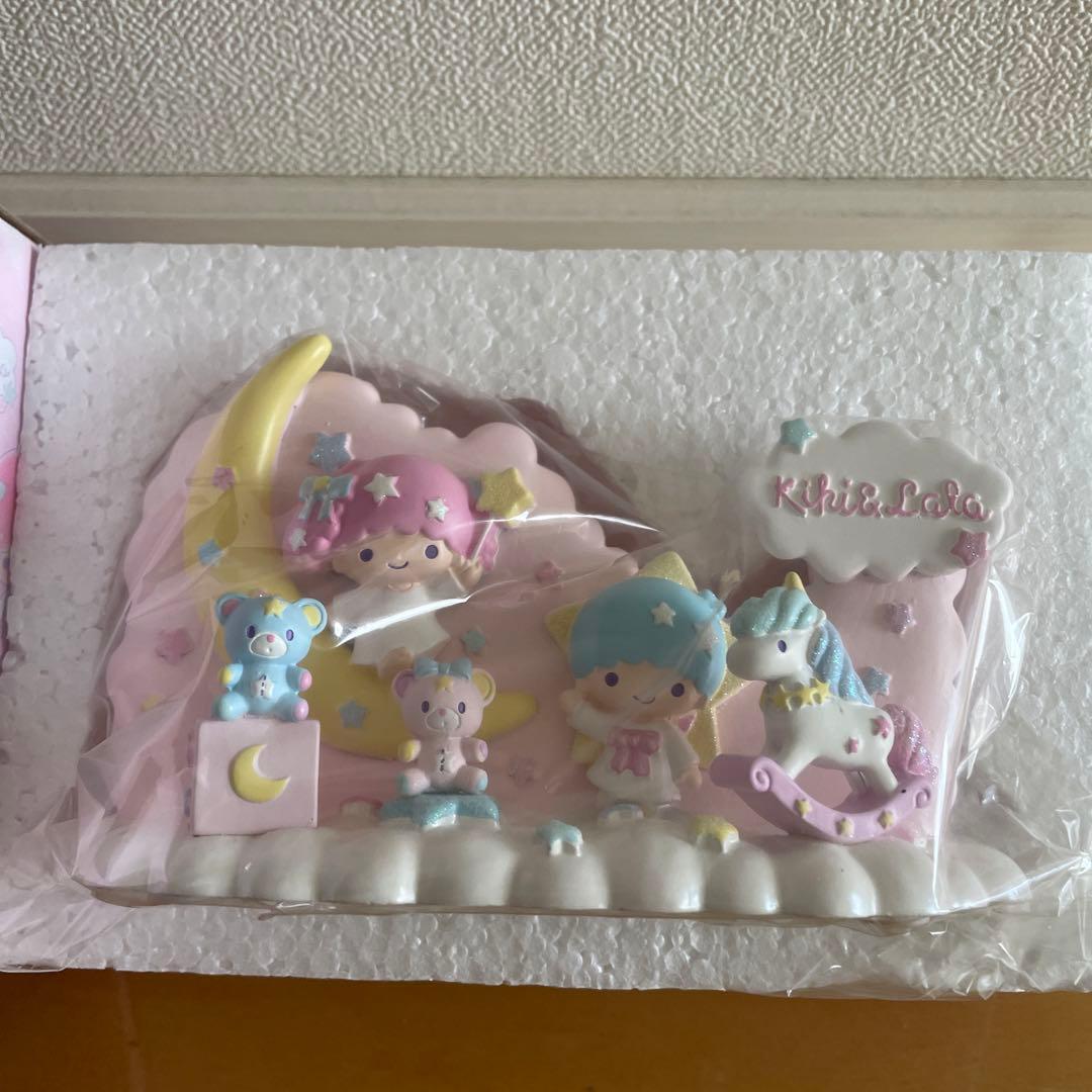 入手困難　リトルツィンスターズ　キキララ　置物　フィギュア　ジオラマ　レア　陶器