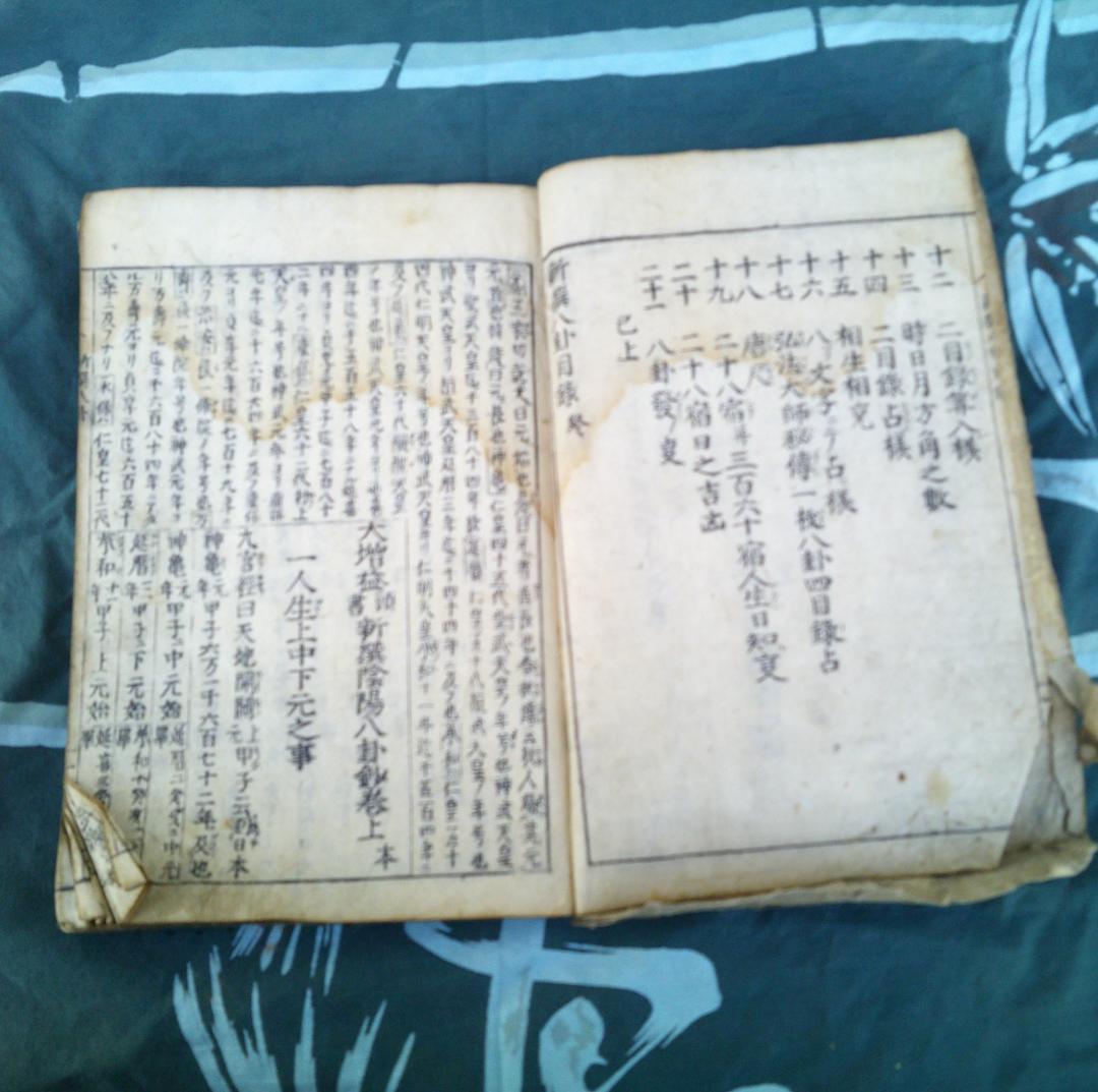 大増益頭書新撰陰陽八卦鈔　全毛利田庄太郎再梓行　仏教　宗教　江戸　木版画　絵入