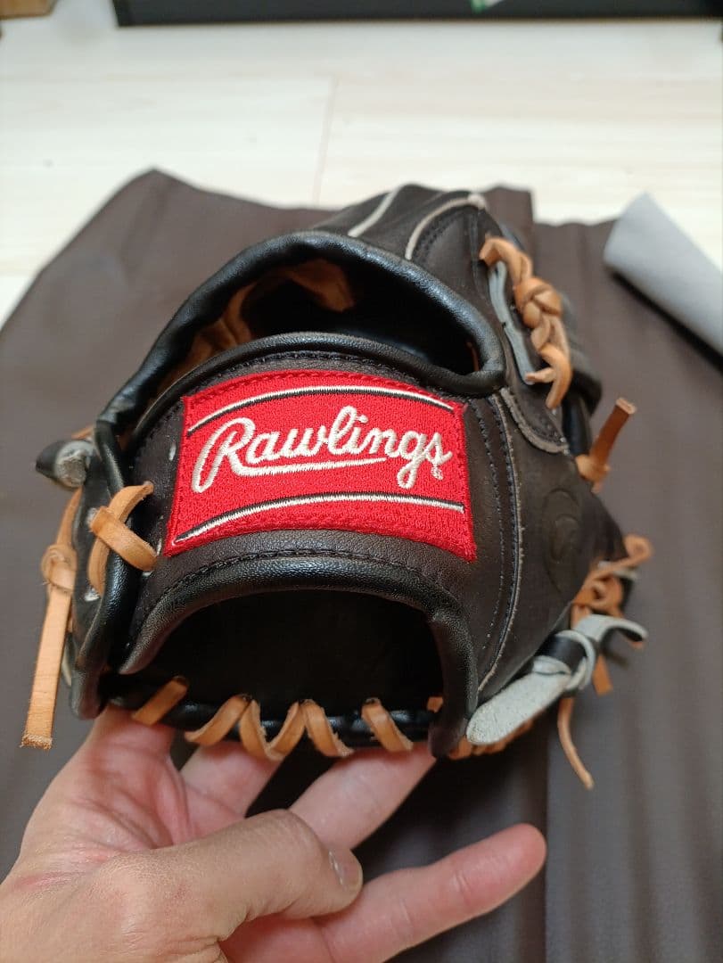 即戦力【型付け済み】ローリングス一般軟式グラブ