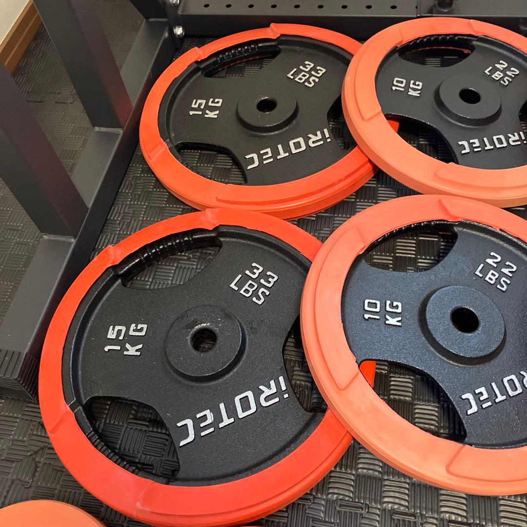 【直接引き取り限定】バーベルラック　ベンチプレス　プレート　アイロテック　その他