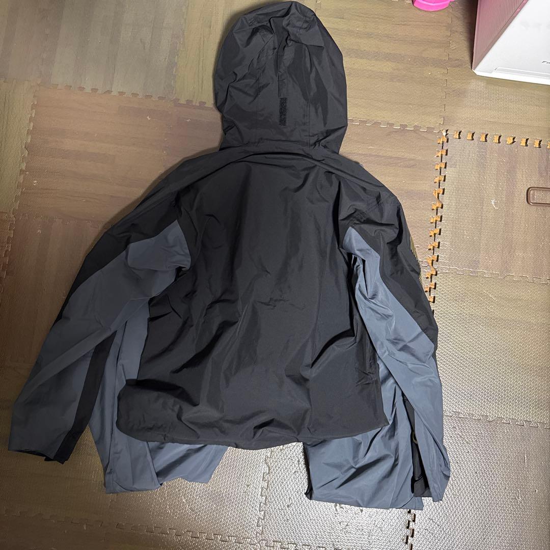 ONICAKE レインウェア L ブラック/グレー上下セット