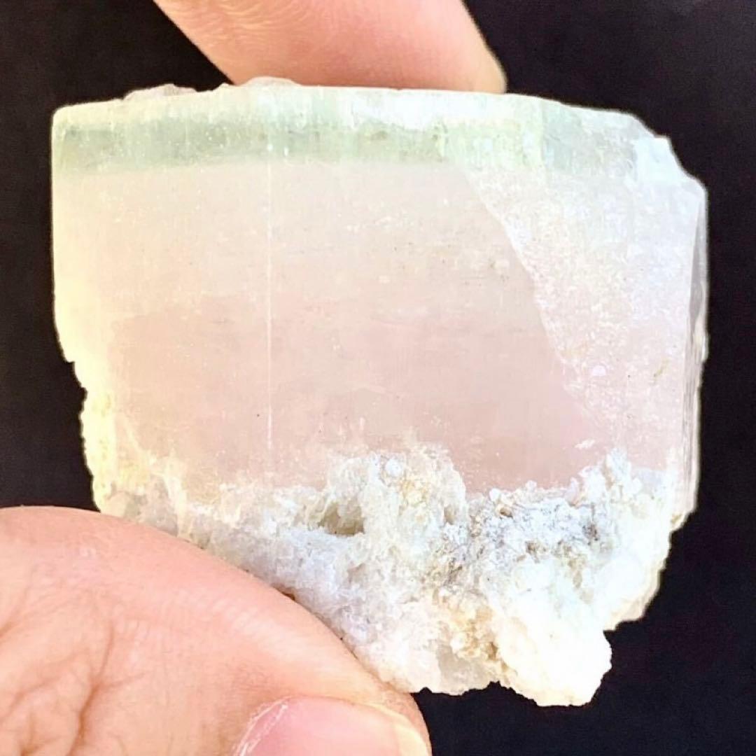 希少石モルガマリン/バイカラーベリルS/モルガナイト×アクアマリン 原石