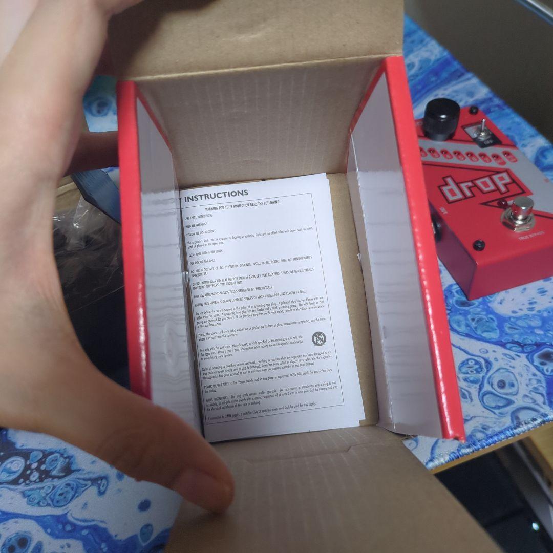 DROP-X V01 レッド ベースエフェクター